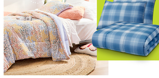 up to 40% off plus save with coupon on the big one bedding. shop now.