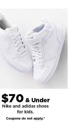 $60 & under adidas and Nike shoes for kids. shop now.