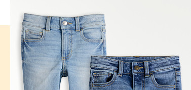 starting at 15.99 jumping beans jeans for girls 4-8. shop now.