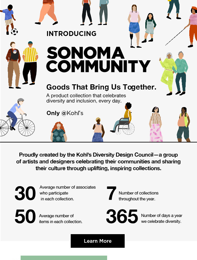 introducing sonoma community. learn more.