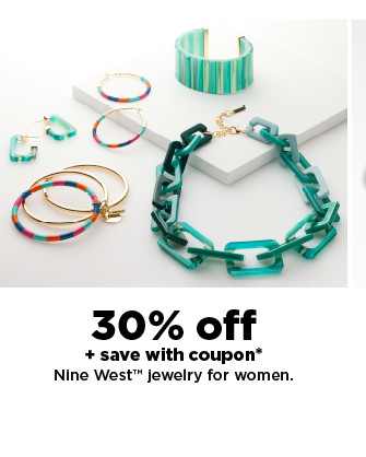 30% off plus save with coupon Nine West jewelry for women. shop now.