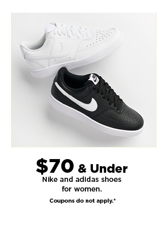 $70 & under Nike and adidas shoes for women. shop now.