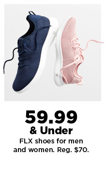 $59.99 & under FLX shoes for men and women. shop now.