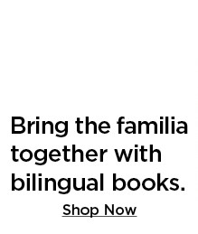 bring the familia together with bilingual books. shop Lil Libros.