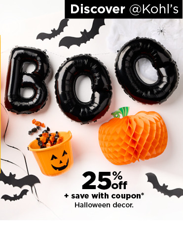 25% off plus save with coupon on Halloween decor. shop now.