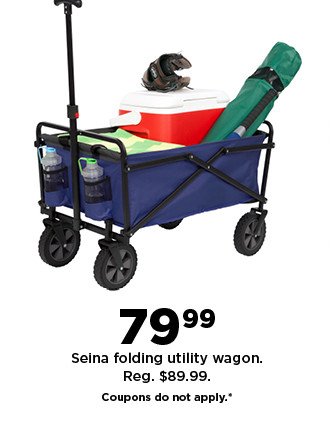 79.99 seina folding utility wagon. shop now.