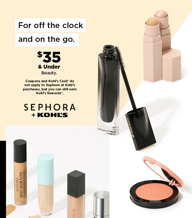 $35 & under beauty. shop now.