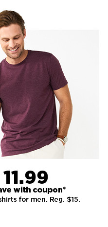 11.99 plus save with coupon apt. 9 shirts for men.  shop now.