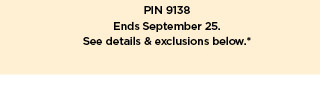 take an extra 15% off in store and online when you use promo code YOUR15.  shop now.