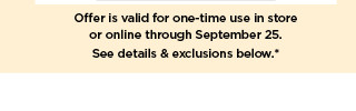 it's no mystery, you got an extra 30% off your purchase today. shop now.