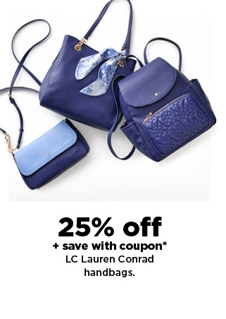 25% off plus save with coupon LC Lauren Conrad handbags. shop now.