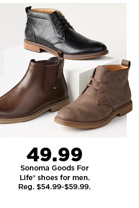 $49.99 Sonoma Goods For Life shoes for men. shop now.