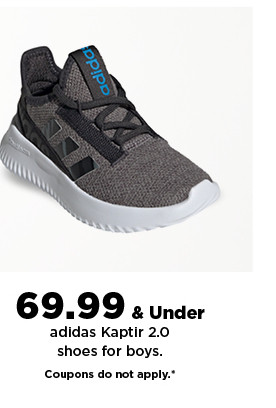 $69.99 & under adidas Kaptir 2.0 shoes for boys. shop now.