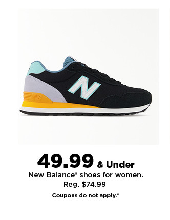 44.99 and under new balance shoes for women. shop now.