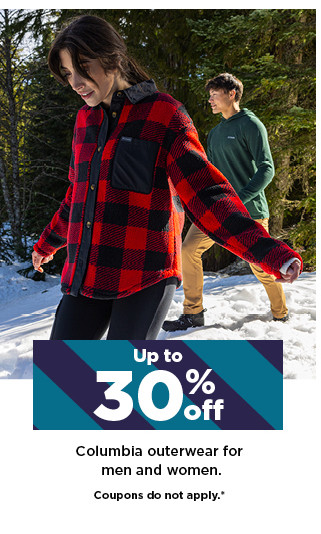 up to 30% off columbia outerwear for men and women. shop now.