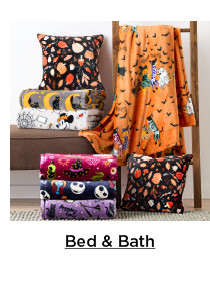 shop halloween bed and bath