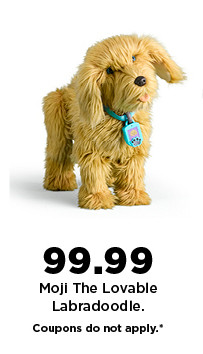 99.99 moji the lovable labradoodle. coupons do not apply. shop now.