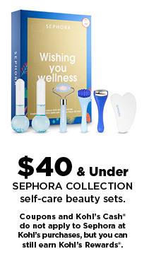 $40 & under Sephora Collection self-care beauty sets. shop now.