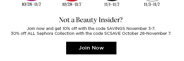 join Beauty Insider