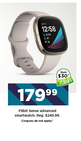 179.99 fitbit sense advanced smartwatch. coupons do not apply. shop now.