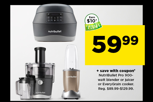 NutriBullet PRO 900-Watt Personal Blender only $34.99 shipped (Reg. $80!)