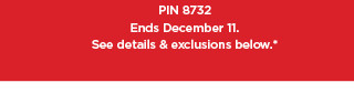 take an extra 20% off in store and online with promo code: SAVEBIG20. shop now.