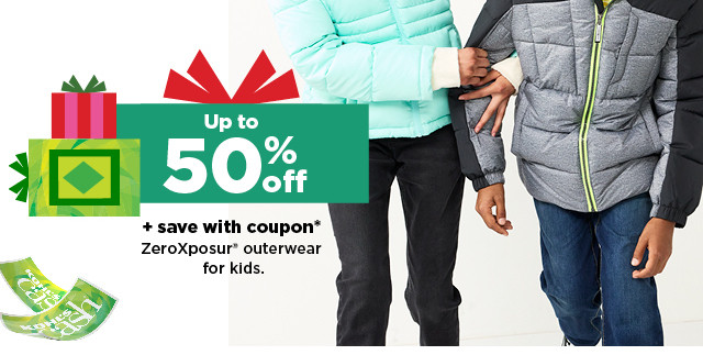 up to 50% off plus save with coupon zeroxposur outerwear for kids. shop now.