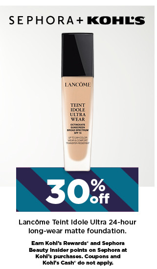 30% off lancome teint idole ultra 24-hour long-wear matte foundation. shop now.