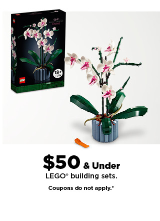 $50 and under lego building sets. coupons do not apply. shop now.