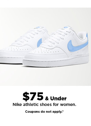 $75 and under nike athletic shoes for women.