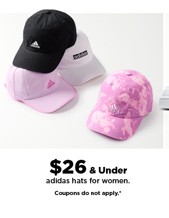 $26 and under adidas hats for women.