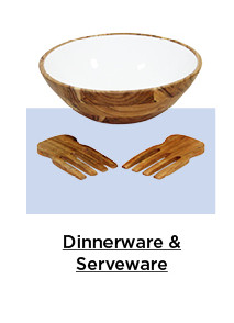 shop dinnerware and serveware