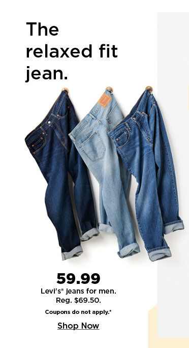 59.99 levi's jeans for men. coupons do not apply. shop now.