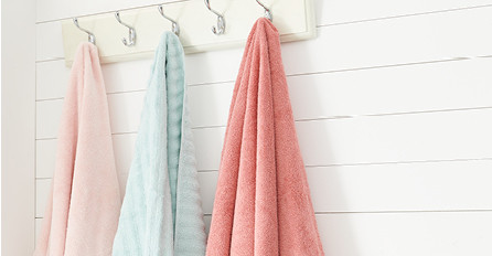 8.49 plus save with coupon on sonoma goods for life ultimate or quick-dry ribbed bath towel. shop now.