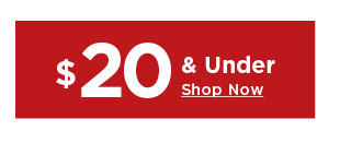 shop $20 and under clearance