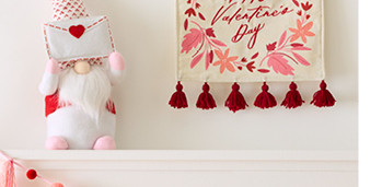 starting at 30% off plus save with coupon on celebrate together valentine's day for the home