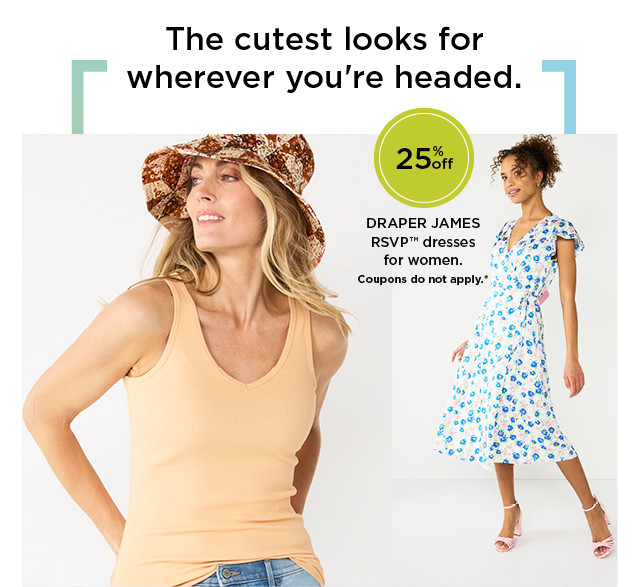 the cutest looks for wherever you're headed. shop mix and match spring essentials.