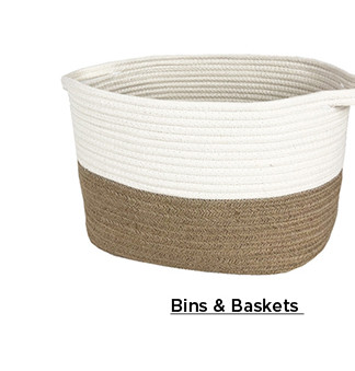 shop bins and baskets