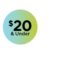 $20 & under