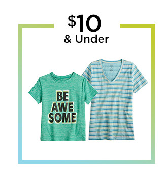 shop $10 and under.