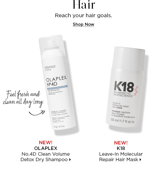 reach your hair goals. shop now.