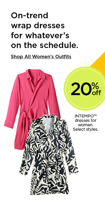 20% off intempo dresses for women. select styles. shop all women's outfits.