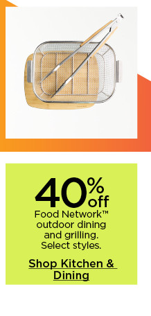 25% off Food Network kitchen and dining. Select styles. Shop kitchen and dining.