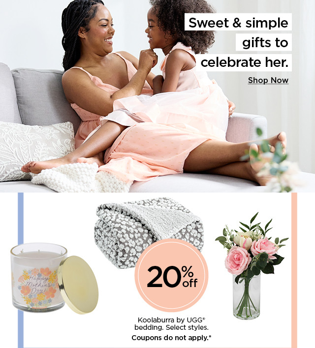 20% off koolaburra by ugg bedding. select styles. coupons do not apply.