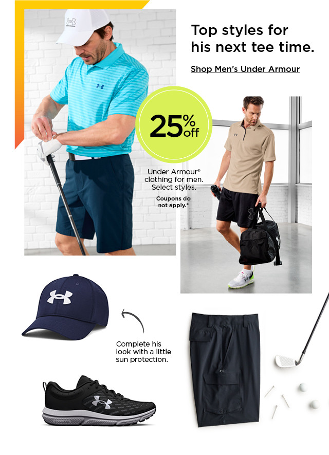 Under Armour Clothing for Men