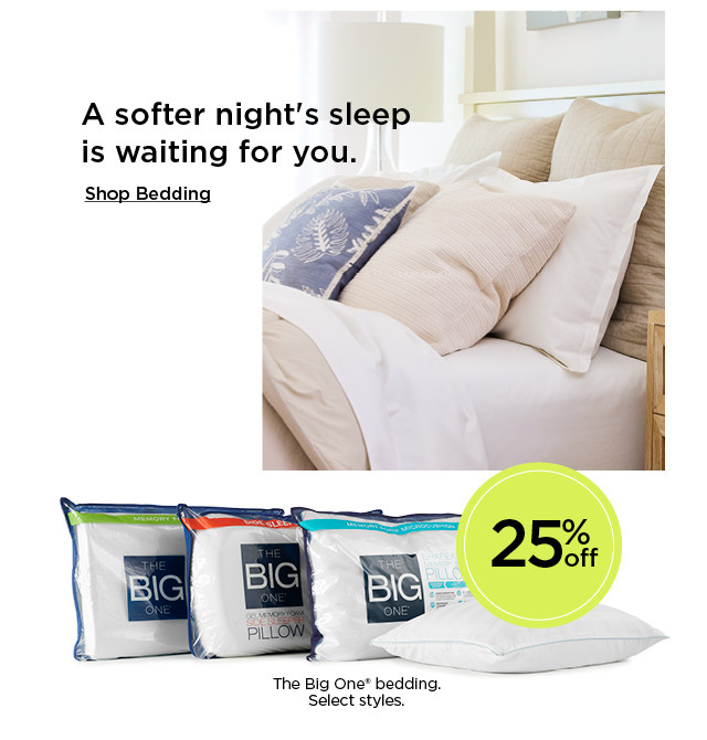 A softer night's sleep is waiting for you. Shop bedding.