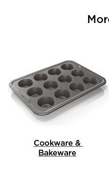 Shop cookware and bakeware