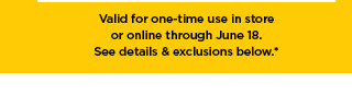 Kohl's Rewards Exclusive. You get 20% off. Valid for one-time use in store or online. Shop now.