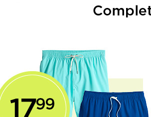 complete the look. 17.99 sonoma goods for life swim trunks for men. select styles. shop swimwear.