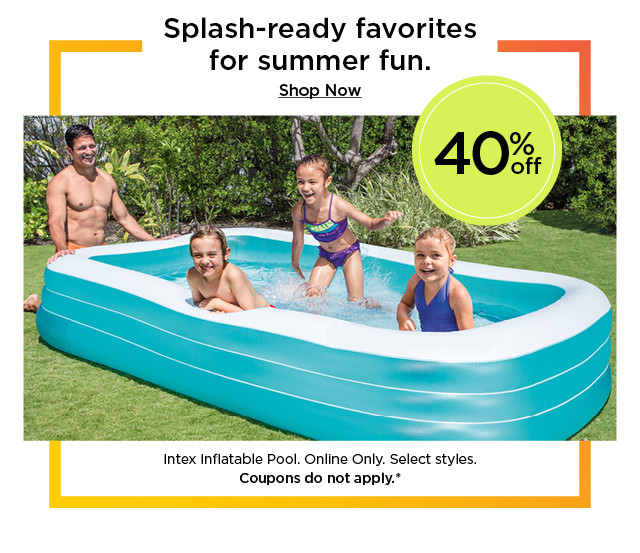 Splash-ready favorites for summer fun. Shop now.